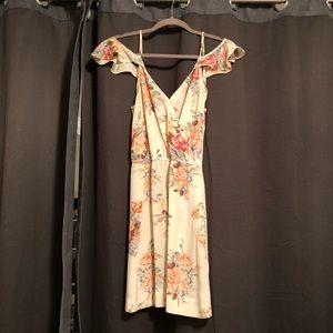 Joie Floral Silk Mini Dress